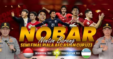 Timnas Indonesia U-23 Tampil di Semifinal, Polda Kalteng Siapkan Nobar