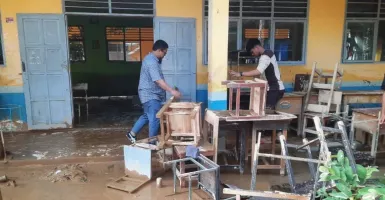 8 Sekolah di Sulawesi Selatan Terdampak Banjir dan Longsor, Ini Kondisinya