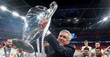 Real Madrid Juara Liga Champions, Carlo Ancelotti Ukir Rekor di Luar Nalar