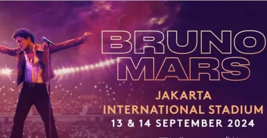 Bruno Mars Konser di Jakarta, Promotor Target 100 Ribu Penonton