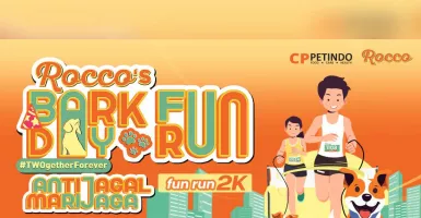 Rocco’s Bark Day Fun Run, Cara Berkelas untuk Dukung Kesejahteraan Anjing Indonesia