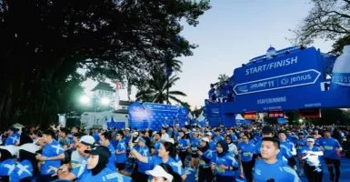 Raffi Ahmad hingga Nagita Slavina Berkeringat di Pocari Sweat Run 2024