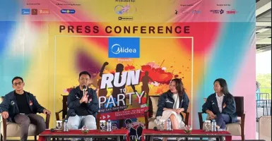 Perdana! Midea Run To Party Kombinasikan Olahraga Lari dengan Konser Musik