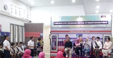 Untuk Transportasi Publik yang Aman, KAI Commuter Sosialisasi Setop Pelecehan Seksual