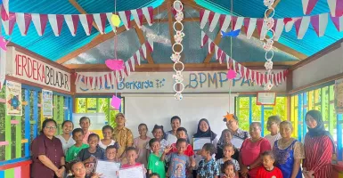 Pertamina dan Yayasan Pendidikan Tingkatkan Angka Literasi di Papua