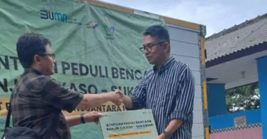PTPN I Regional 2 Komitmen Bantu Korban Banjir Bandang di Sukabumi
