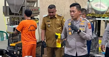 Polres Bogor Bongkar Pabrik Minyakita Palsu, Omzet Capai Rp600 Juta per Bulan