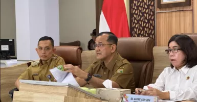 Sekda Edward Candra Hadiri Rakor Program Pembahasan Korupsi Area Pengelolaan BMD