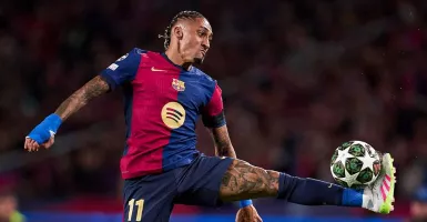 Barcelona Ditahan Inter Milan, Raphinha Hancurkan Rekor Lionel Messi