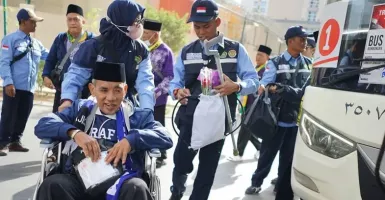 Bukti Nyata Haji Ramah Lansia, Ribuan Calon Haji Tiba di Madinah