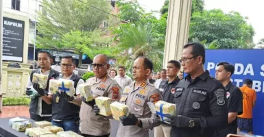 Antar 22 Kg Sabu-Sabu Terbungkus Teh Naik Motor di Medan, Residivis Diciduk