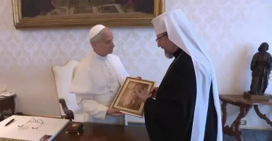 Bertemu Kepala Gereja Katolik Ukraina, Paus Leo XIV Desak Akhiri Perang Lewat Dialog