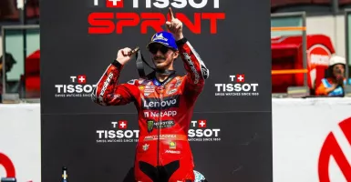Francesco Bagnaia Kesal Gagal Menang di Sprint Race MotoGP Italia 2025