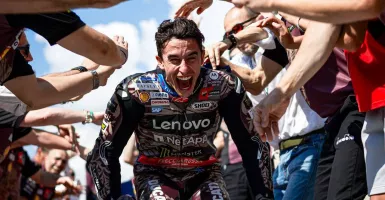 Juara MotoGP Italia 2025, Marc Marquez Sindir Penonton di Sirkuit Mugello