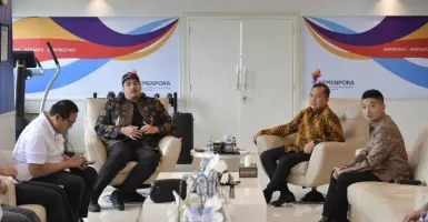 Menpora Dito Menerima Gubernur NTB Membahas Persiapan Fornas 2025 dan PON 2028