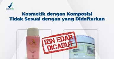 BPOM Cabut Izin Edar 4 Produk Skincare Doktif