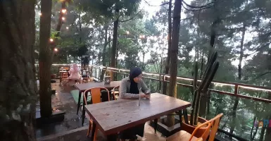 Cafe Bukit Nurmala, Dingin Udara Pegunungan Bikin Betah Seharian