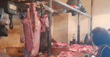 Jelang Natal 2021, Harga Daging Babi Tidak Berubah