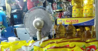 Minyak Goreng di Pasar Tradisional Tanjung Pinang Dijual Murah