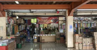 Stok Tahu Tempe Nihil, Pedagang Pasar Borobudur Menjerit