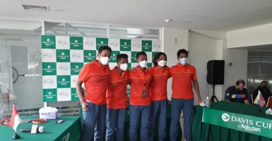 Bawa Merah Putih di Davis Cup, Timnas Indonesia Siap Menggila