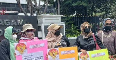Emak-emak di Demo Aksi Bela Islam, Berteriak ke Menag Yaqut