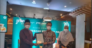 Kantongi Sertifikat Halal, Jiwa Group Raih Grade A dari MUI