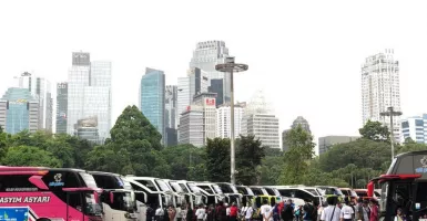 Ratusan Calon Pemudik Gratis Pemprov DKI Jakarta 2023 Mulai Lakukan Pendaftaran