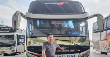 Bus Trayek Jakarta-Palembang Kena Macet di Pelabuhan Merak