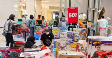 Bazar Mainan Anak, Toys Kingdom Diskon Sampai 90 Persen!