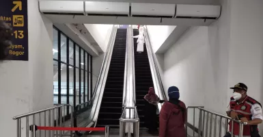 Eskalator Stasiun Manggarai Hingga Hari Ini Masih Belum Berfungsi