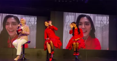 Gaby JKT48 Ajak Melody Menari di Konser Kelulusannya