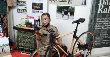 Sepeda Bambu Bisa Dikombinasikan dengan Gear Set Merek Ternama
