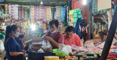 Harga Pangan Naik, Pedagang Pasar Pesing Tutup Jualan