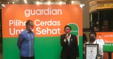 Gelar Cek Kesehatan Gratis, Guardian Raih Rekor MURI