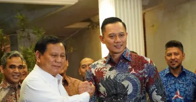 Terima Kunjungan AHY, Prabowo: Seribu Kawan Terlalu Sedikit