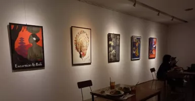 Artistik, Kafe Dialogue Suguhkan Nuansa Seni yang Menenangkan