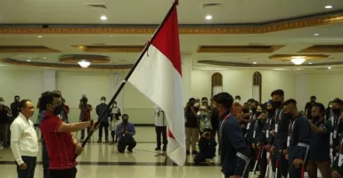 Menpora Lepas Timnas Sepak Bola Amputasi Indonesia ke Piala Dunia