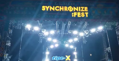 Tipe-X Ajak Penonton Goyang Bersama di Synchronize Fest 2022