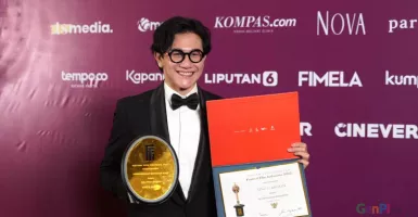 Vino G Bastian Raih Penghargaan Aktor Pilihan Penonton di FFI 2022