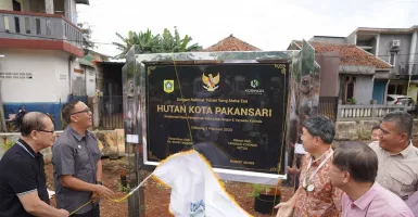 Korindo Menyerahkan Hutan Kota Pakansari ke Pemkab Bogor