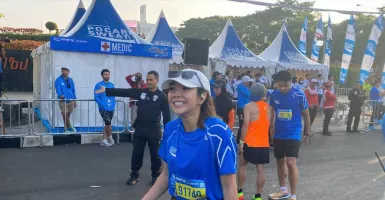 Bertabur Bintang, Raffi Ahmad Hingga Gisel Ramaikan Pocari Sweat Run 2023