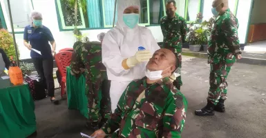 Ikut Tes Usap Covid 19, Ada Apa dengan 60 Personel TNI Tabanan