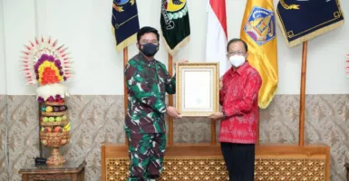 Pemprov Bali Sukses PPKM, Panglima TNI Beri Penghargaan Ini