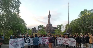 Soroti Jokowi, Mahasiswa Bali Tidak Diam Turun ke Jalan Hari Ini
