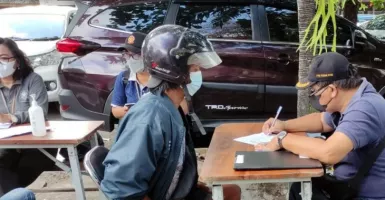 Tim Yustisi Denpasar Bali Bergerak, 21 Pelanggar Prokes Ditindak