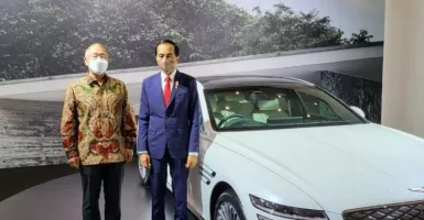 Canggih! KTT G20 Bali Pakai Mobil Genesis G80 Ini