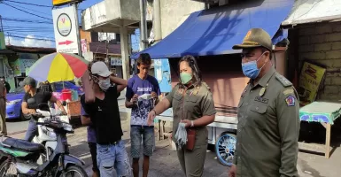 Satpol PP Denpasar Bali Gusar, Ada 54 Pelanggar Prokes Covid-19