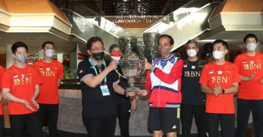 Coba Arena BWF World Tour Finals, Hendra: Jokowi Melebihi Minions