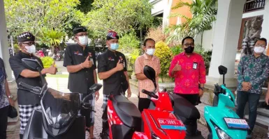 Pecalang Pakai Motor Listrik saat Nyepi, Dishub Bali Bilang Ini